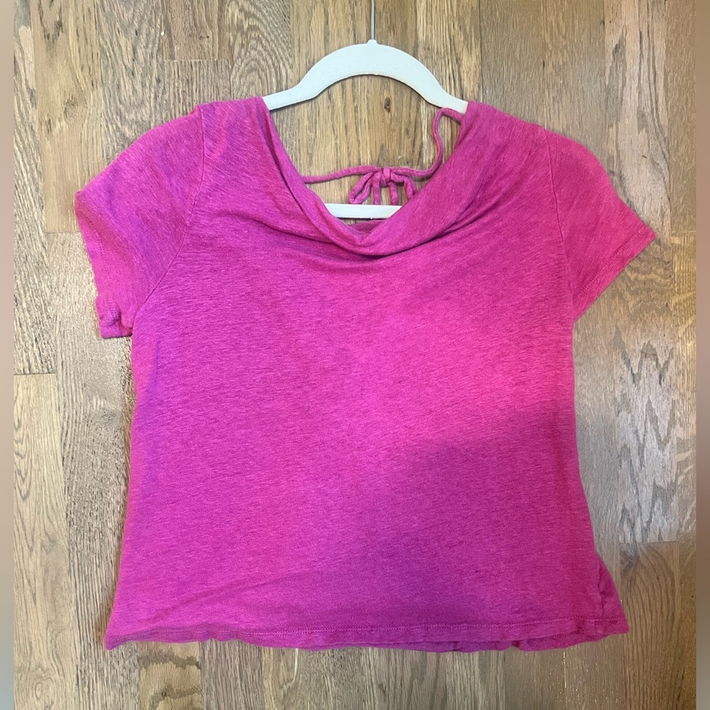 Anthropologie magenta top🩷